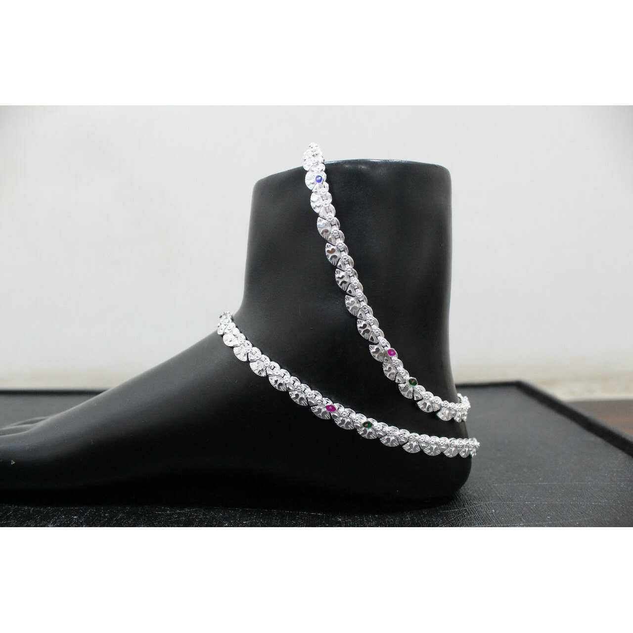 1(Single) Line Mina Pankho Super Nice Light Weight Hollow Gujrati D(Aamrapali,Kismat) Payal Ms-2103