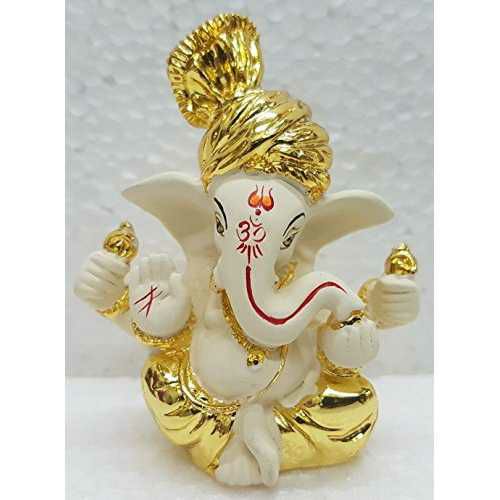 2(Two) Tone,Hanga Jamma,Silver Gold Ganpatiji Bhagvan Murti(God,Idols) Ms-1890