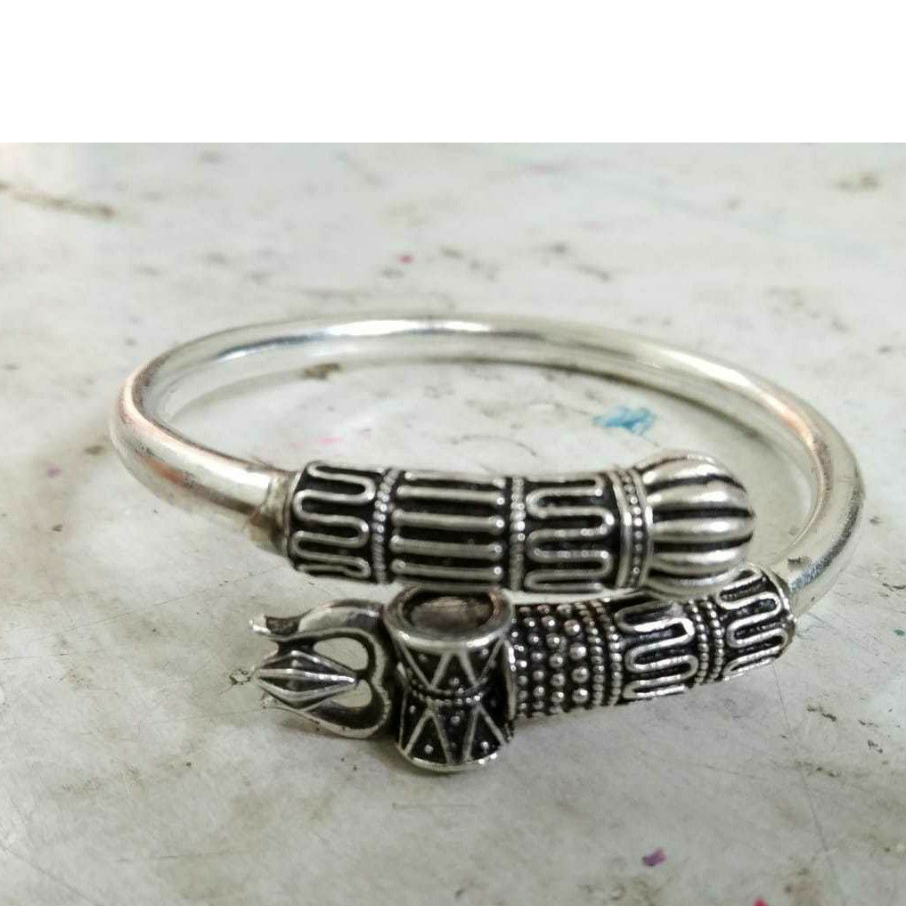Oxodize Adjustable Mahadev Kada Bracelet Ms-1757