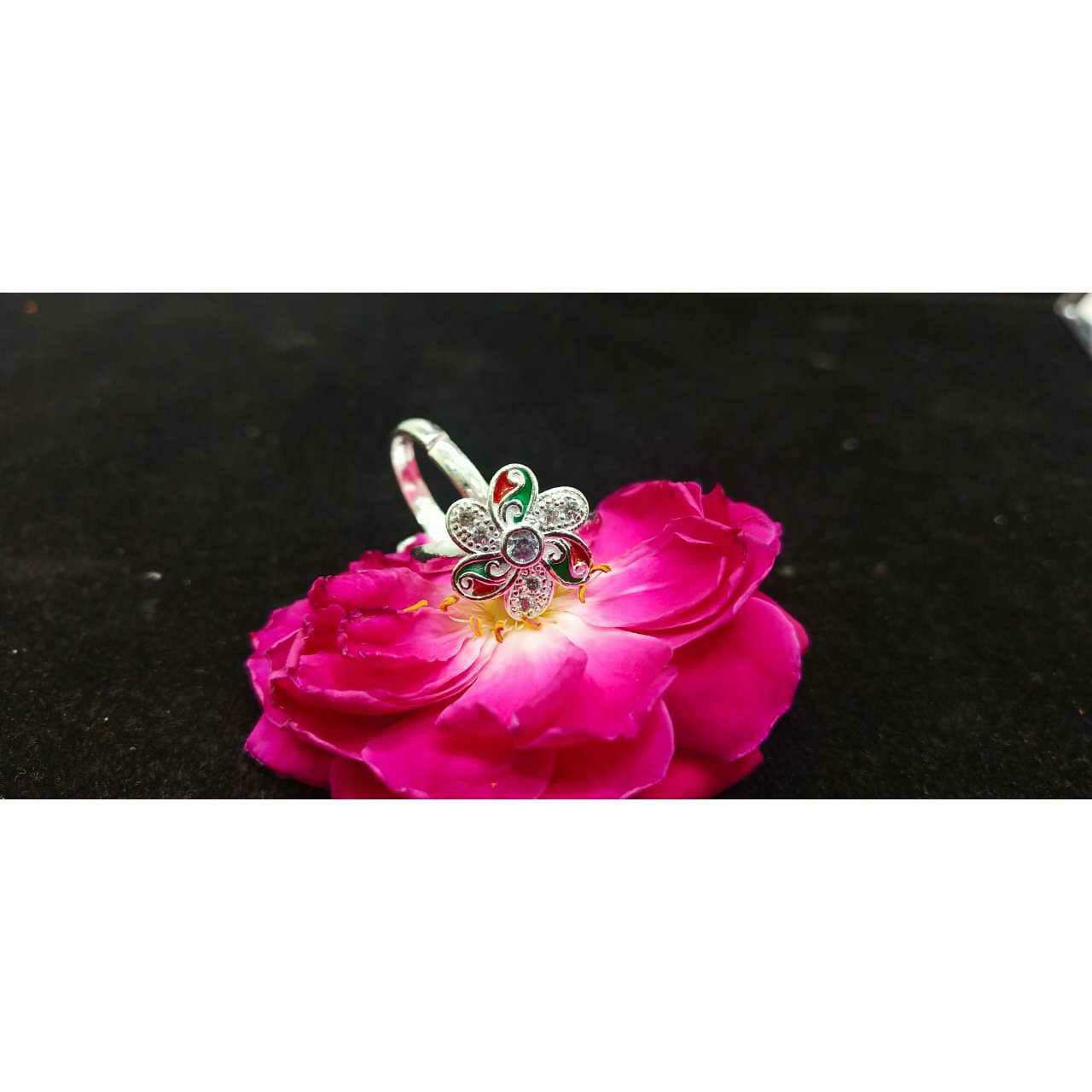 Super Nice Light Weight Hollow Bichiya(Vichiya) Ferva Toe Ring Ms-1628