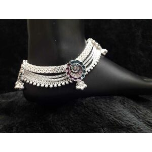 Round Mina Kadap Chain Rava Round Goal Gola Payal Ms-1360
