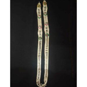 3 Line Super Nice Fancy  With Super Nice Polish White(Safed) Mangalsutra