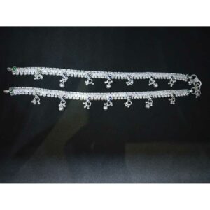 2 Line(Kadi) Microsittind Indian Traditional Payal