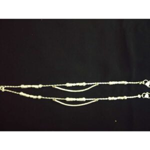 Fancy choras chain ramakda(khilona) gol chain jalar payal