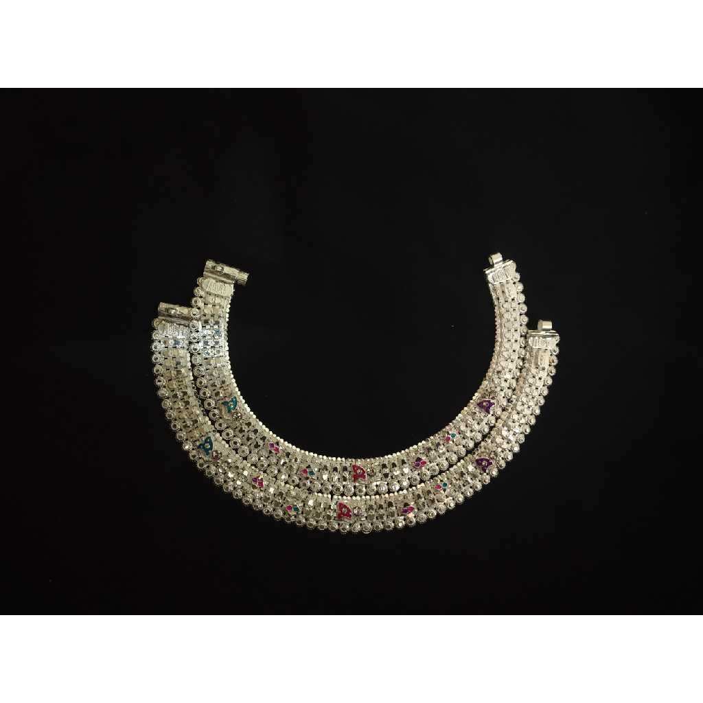 D Aamrapali Kismat 4 Line Round Cholel Mina Dimond Payal