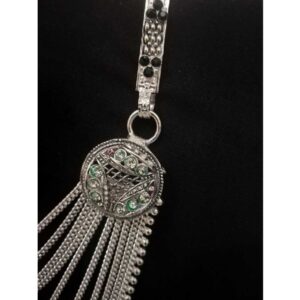 Oxidised super nice antique double aakadiya juda kandora