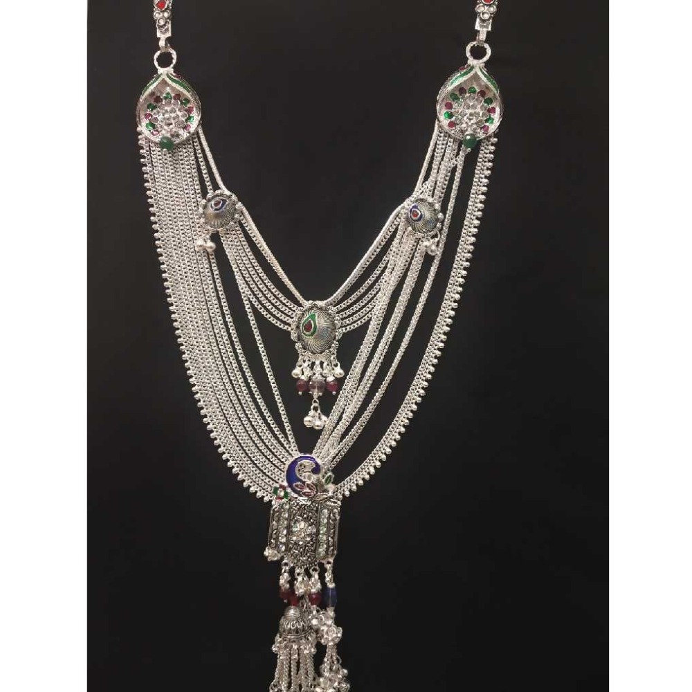 Double aakadiya gol chain Casting antique juda kandora
