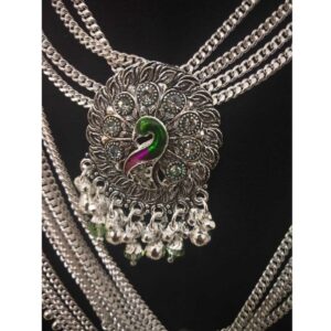 Dabal aakadiya peacock pis dimond juda kandora MS-K009