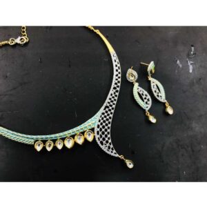 92.5 sterling silver super nice necklace set