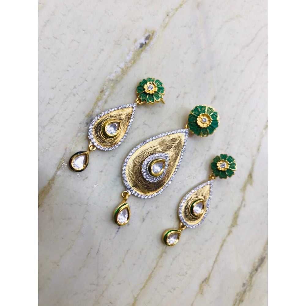 92.5 Sterling Silver Super Nice Pendant Set