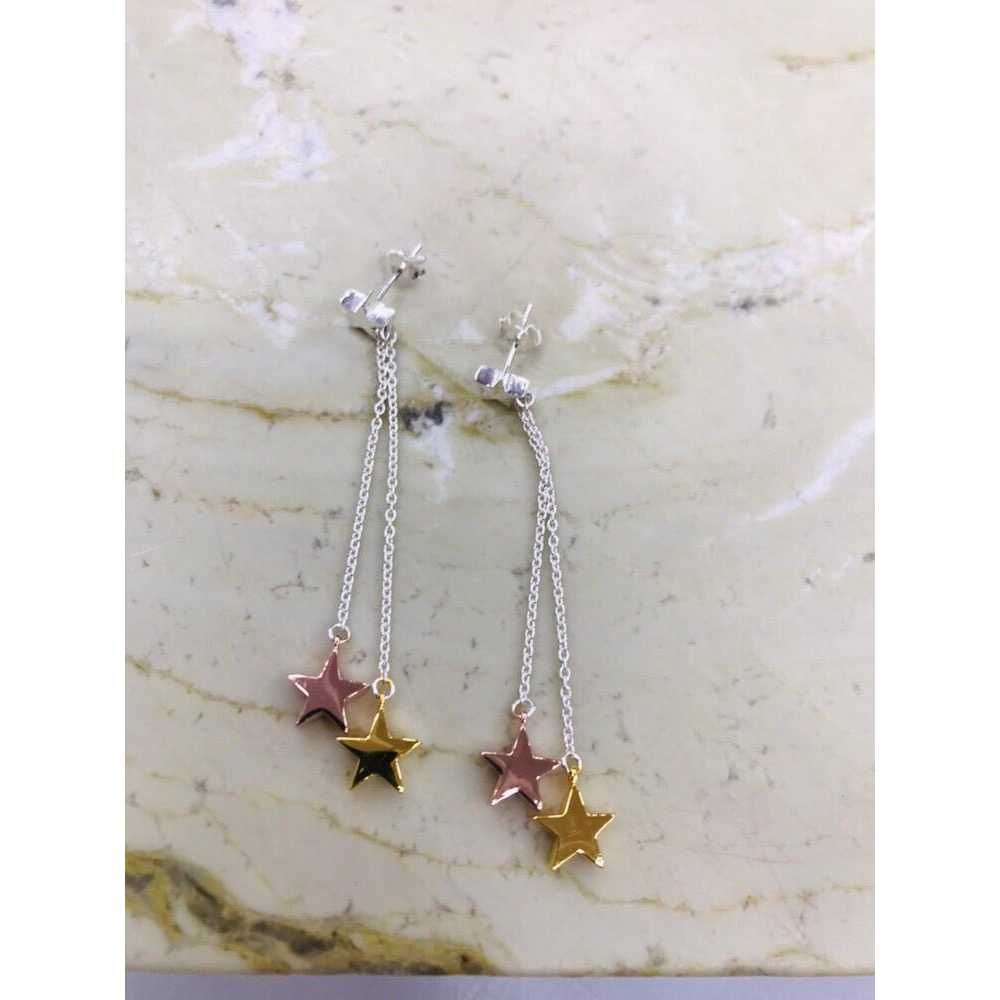 92.5 Sterling Silver Nice Earrings