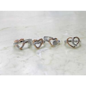 92.5 Sterling Silver Love Ring