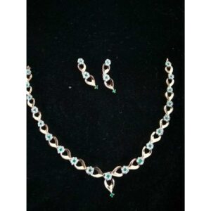 92.5 Attractive Sterling Silver Necklace Set