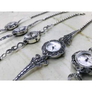 92.5 Sterling Silver Fancy Ladies Watches