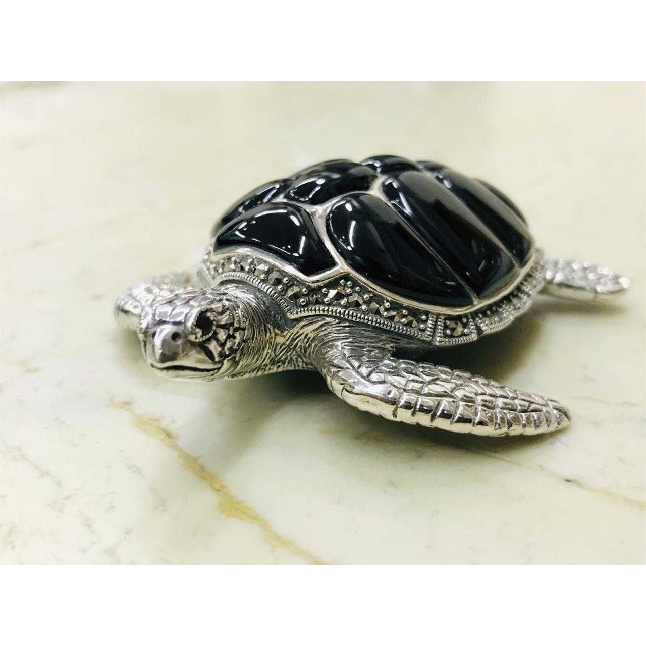 92.5 Sterling Silver Tortoise