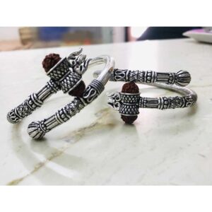 92.5 Sterling Silver Rudraksh Kada
