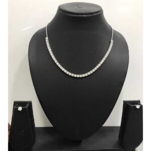 92.5 Sterling Silver Casual Wear Necklace Set