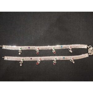 Silver Fancy D Payal