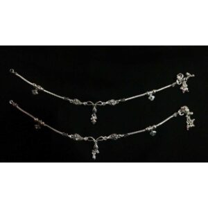 Silver Indian Designer Modern Payal