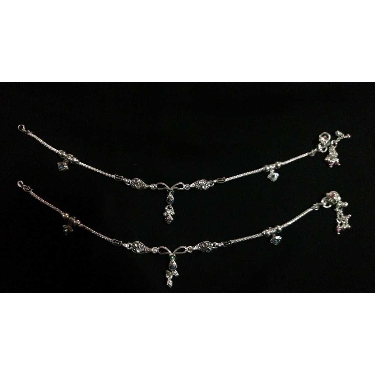 Silver Indian Designer Modern Payal