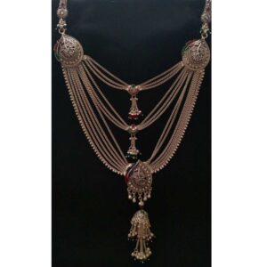 Silver Indian Ladies Oxidised Desinger Kandora