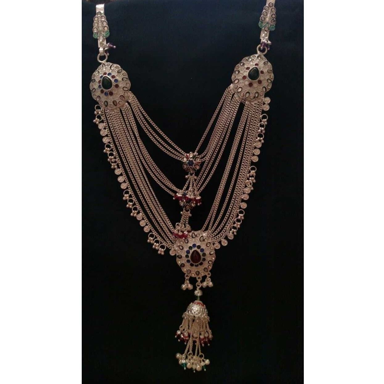 Silver Indian Ladies Desinger Kandora
