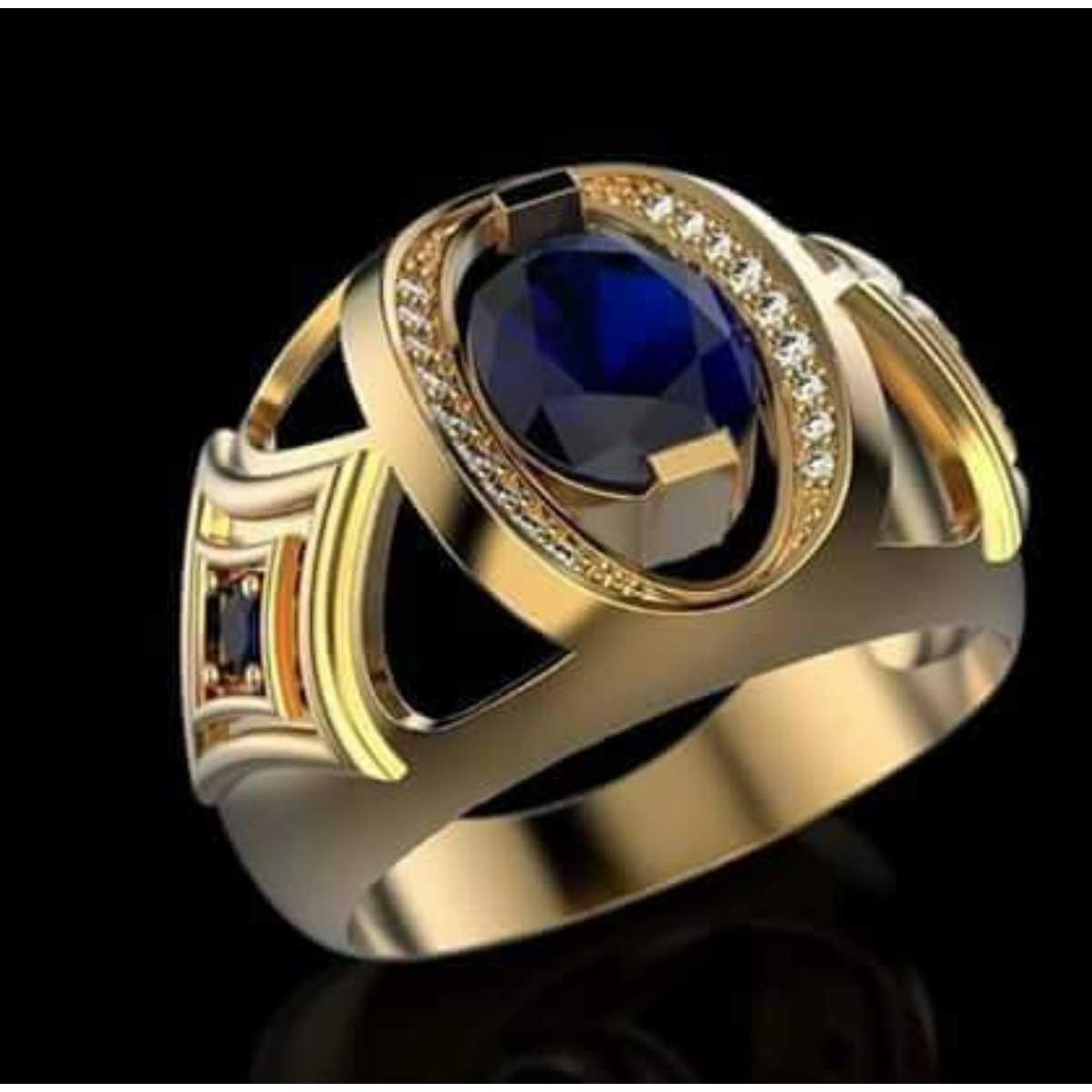 22K Gold Gents Indian Fancy Ring