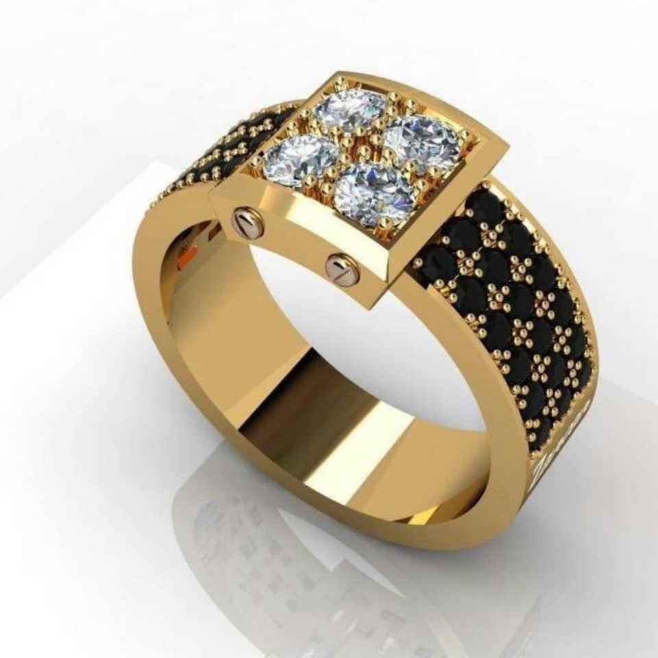 22K Gold Ladies Indian Fancy Ring