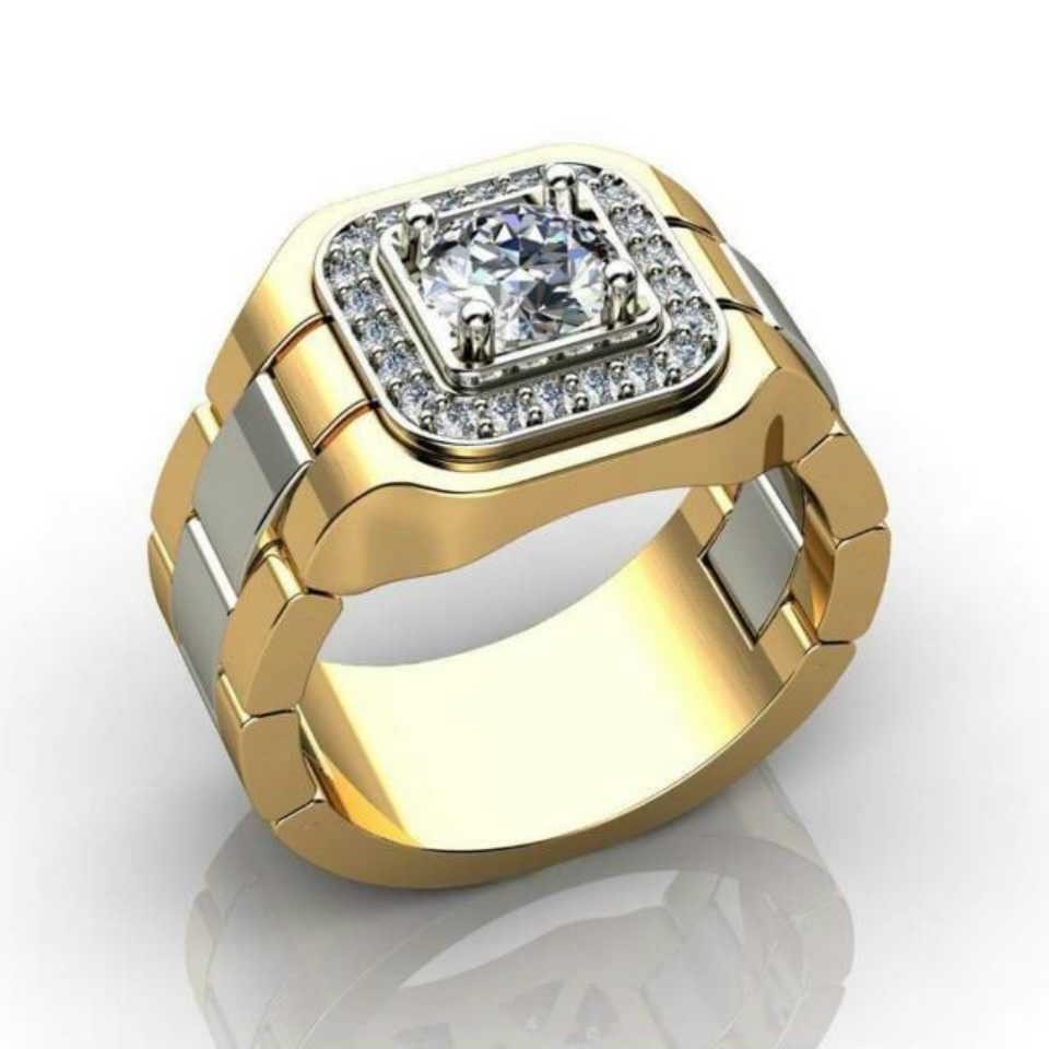 22K Gold Gents Indian Fancy Ring