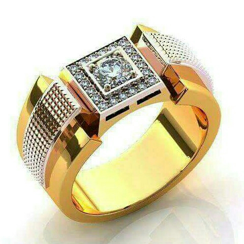 Gold Diamond Fancy Ring