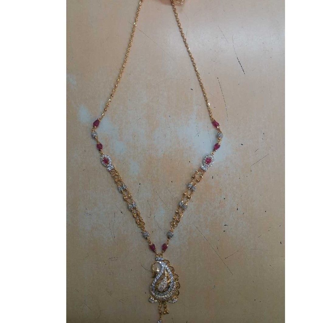 22K / 916 Gold Ladies Vertical Dokiya