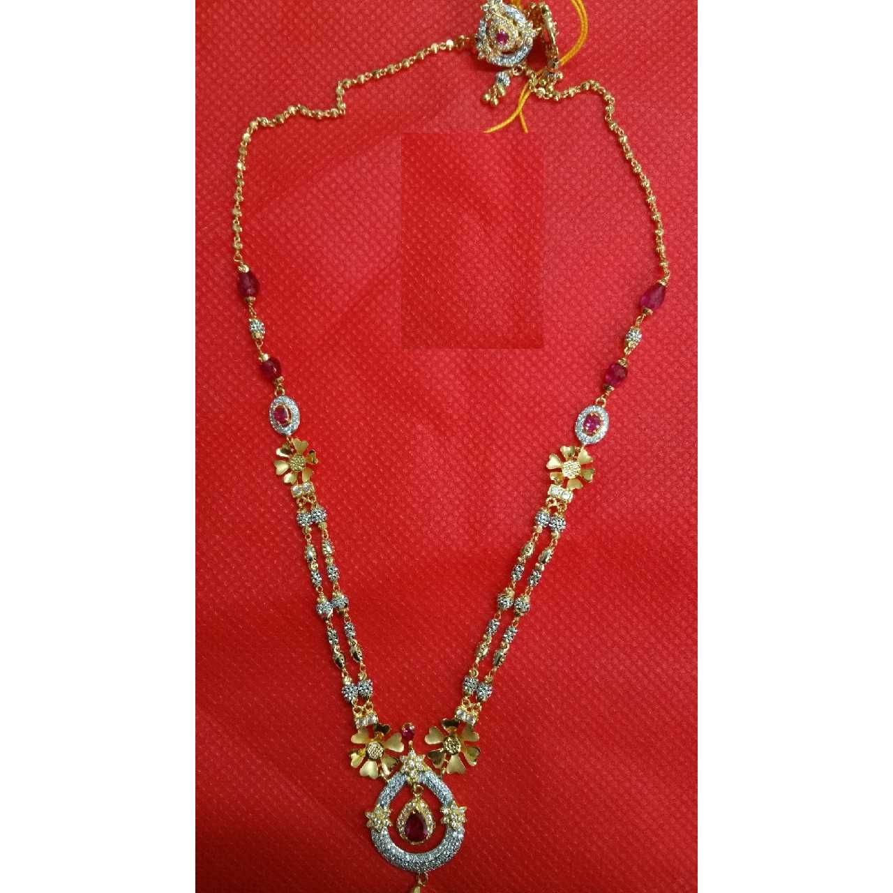 22K / 916 Gold Modern Vertical Dokiya Set