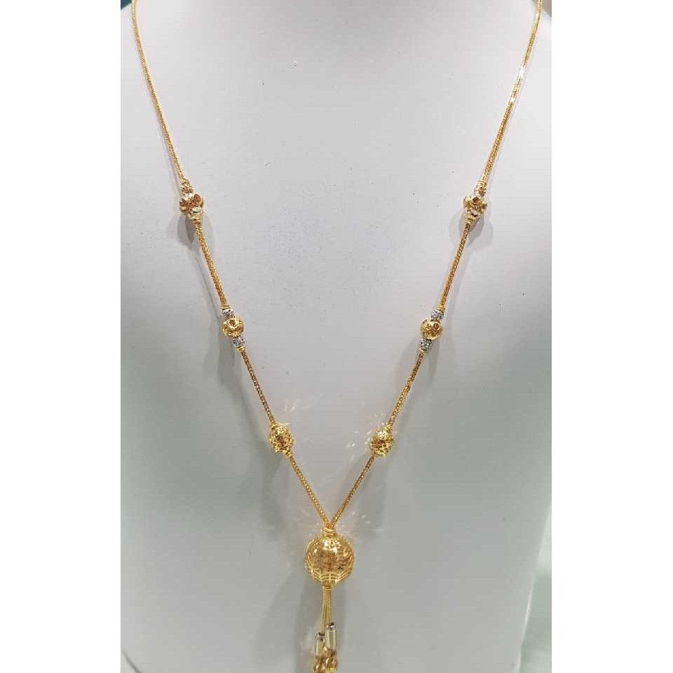 916 Gold Designer Ladies Modern Necklace