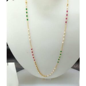 Gold traditional necklace
