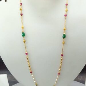 Gold necklace for women