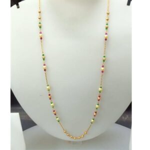 Gold stylish necklace for women