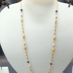 22 KT Gold Fancy Special Occasion Antique Mala CJAM85