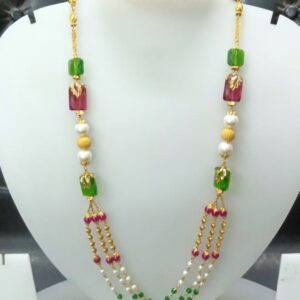 22 KT Gold Modern Ethnic Antique Mala CJAM82