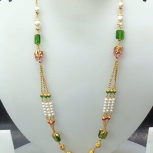 22 KT Gold Classic Special Occasion Antique Mala CJAM79