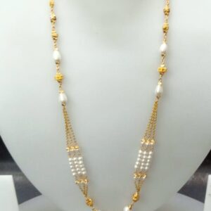 22 KT Gold Modern Ethnic Antique Mala CJAM74