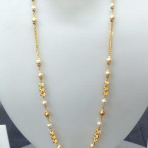 22 KT Gold Modern Ethnic Antique Mala CJAM66