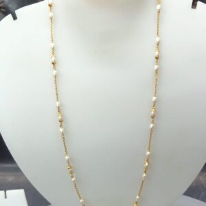 22 KT Gold Classic Special Occasion Antique Mala CJAM63