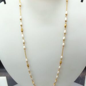 22 KT Gold Modern Ethnic Antique Mala CJAM62