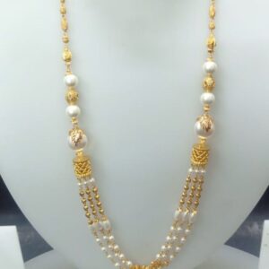 22 KT Gold Trendy Ethnic Antique Mala CJAM36
