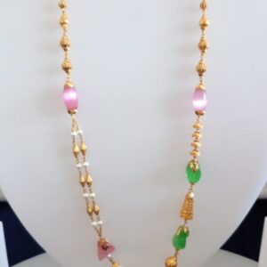 22 KT Gold Fancy Special Occasion Antique Mala CJAM33