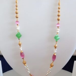 22 KT Gold Trendy Ethnic Antique Mala CJAM32