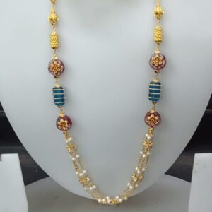 22 KT Gold Trendy Ethnic Antique Mala CJAM24