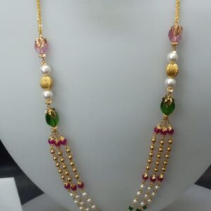 22 KT Gold Modern Ethnic Antique Mala CJAM22