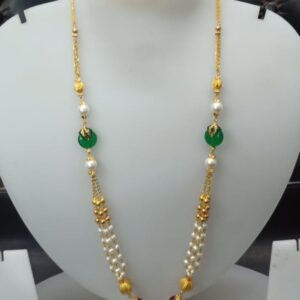 22 KT Gold Fancy Special Occasion Antique Mala CJAM21