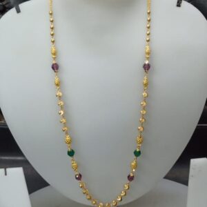 22 KT Gold Fancy Special Occasion Antique Mala CJAM13